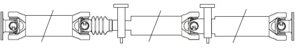 Кардан задній GKNP30011 GKN-Spidan