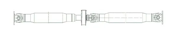 Кардан задній GKNP20013 GKN-Spidan