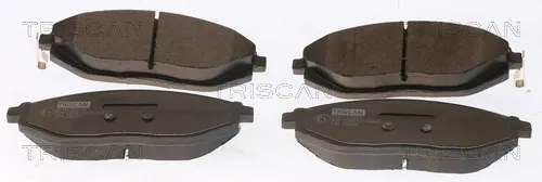 Передні тормозні колодки 811021013 Triscan