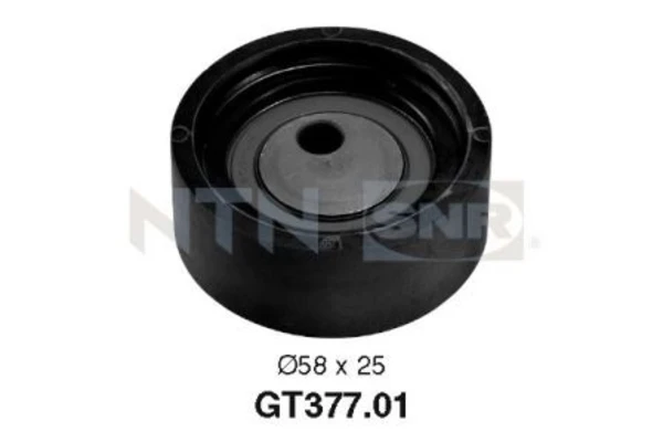 Ролик натягувача ременя ГРМ GT37701 SNR