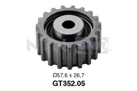 Ролик паразитний ГРМ GT35205 SNR
