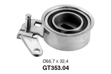 Ролик натягувача ременя ГРМ GT35304 SNR