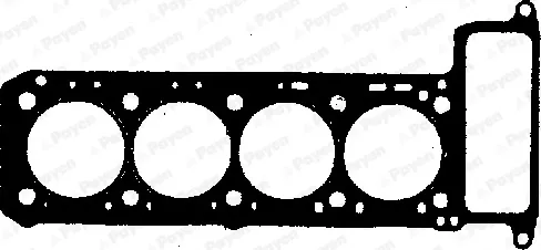 Прокладка ГБЦ BW410 Payen