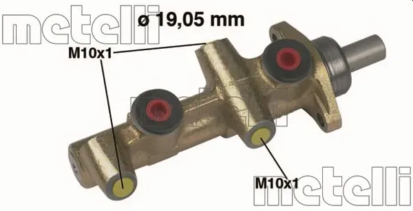 Головний гальмівний циліндр 050138 Metelli