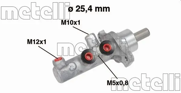 Головний гальмівний циліндр 050570 Metelli