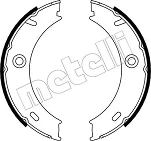 Колодки ручника 530240 Metelli