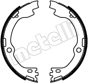 Колодки гальмові задні, барабанні 530738 Metelli