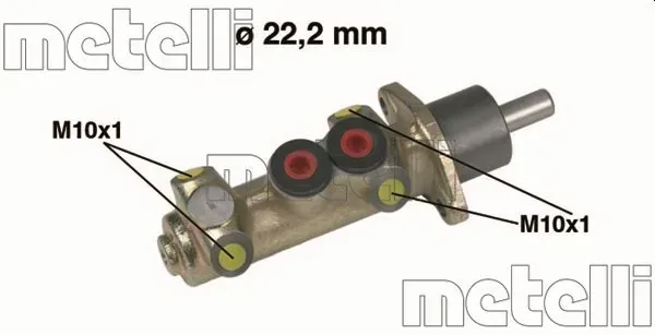 Головний гальмівний циліндр 050208 Metelli