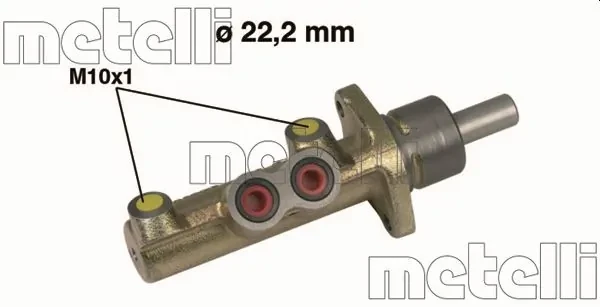 Головний гальмівний циліндр 050323 Metelli