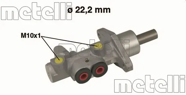Головний гальмівний циліндр 050492 Metelli