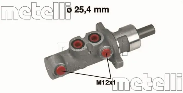 Головний гальмівний циліндр 050275 Metelli