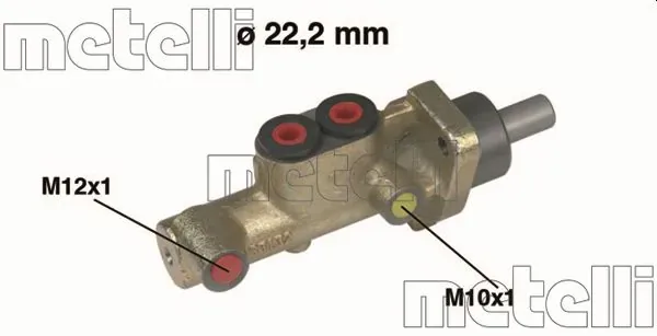 Головний гальмівний циліндр 050246 Metelli