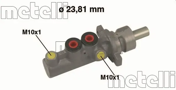 Головний гальмівний циліндр 050544 Metelli