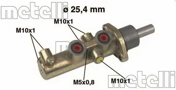 Головний гальмівний циліндр 050446 Metelli