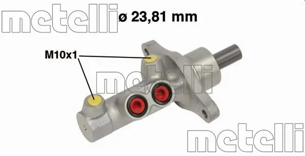 Головний гальмівний циліндр 050705 Metelli