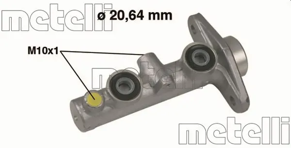 Головний гальмівний циліндр 050497 Metelli