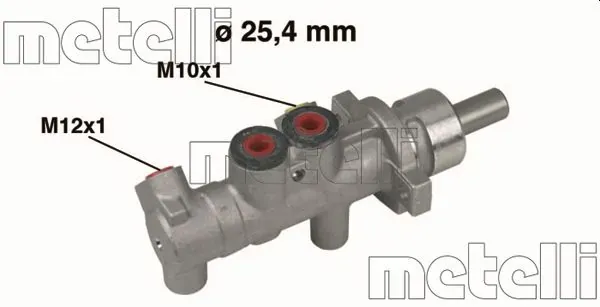 Головний гальмівний циліндр 050414 Metelli
