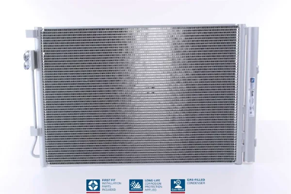 Радіатор кондиціонера 940243 Nissens