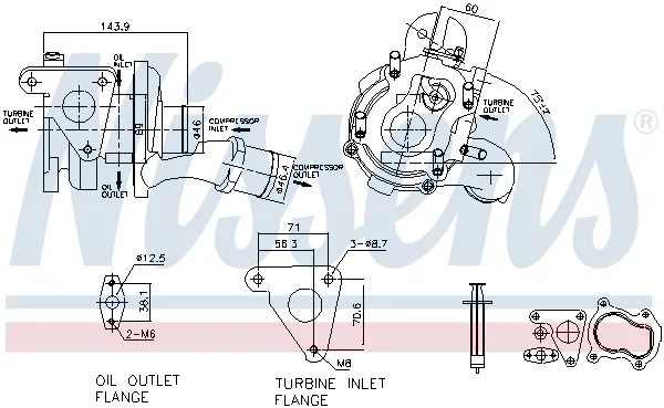 Турбонаддув на Renault Scenic I JA0, JA1, FA0