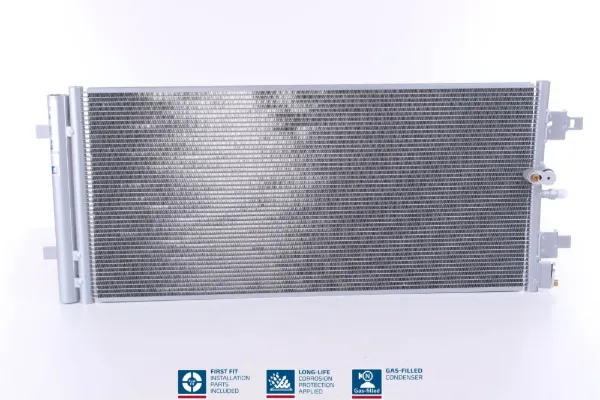 Радіатор кондиціонера 940589 Nissens