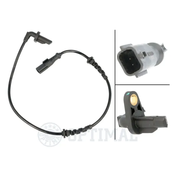 Датчик АБС (ABS) задній, лівий 06S722 Optimal