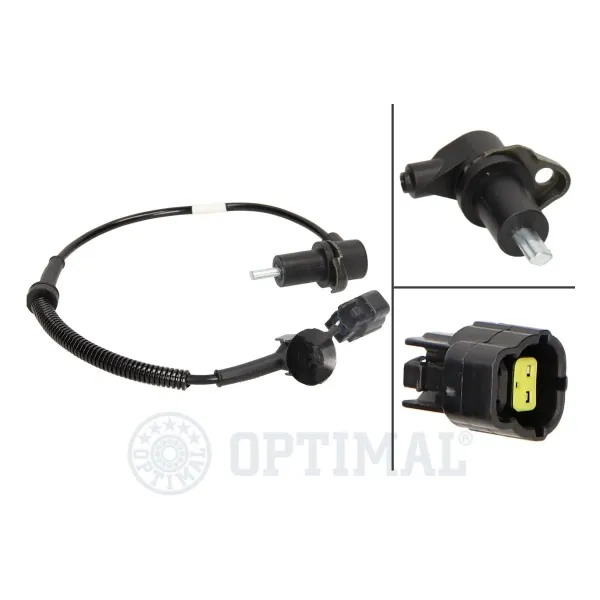 Датчик АБС (ABS) задній, лівий 06S329 Optimal
