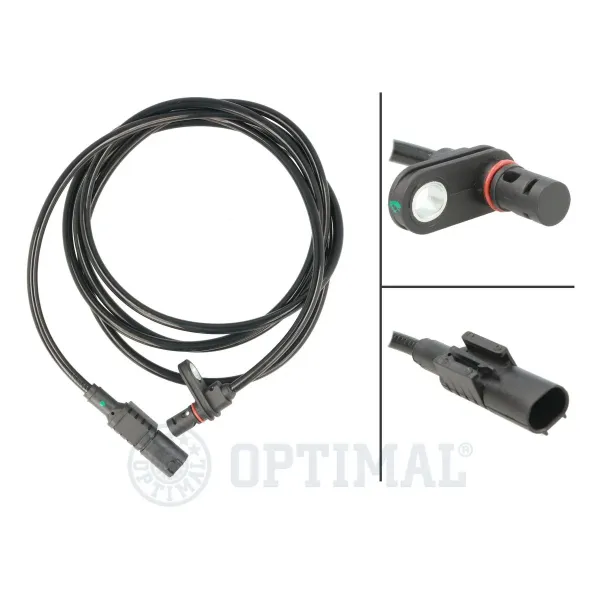 Датчик АБС (ABS) задній, лівий 06S484 Optimal