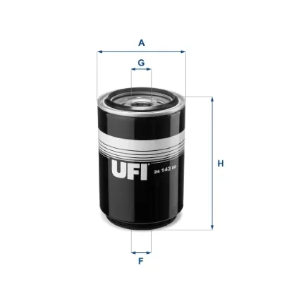 Паливний фільтр 2414300 UFI