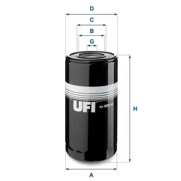 Масляний фільтр 2330500 UFI