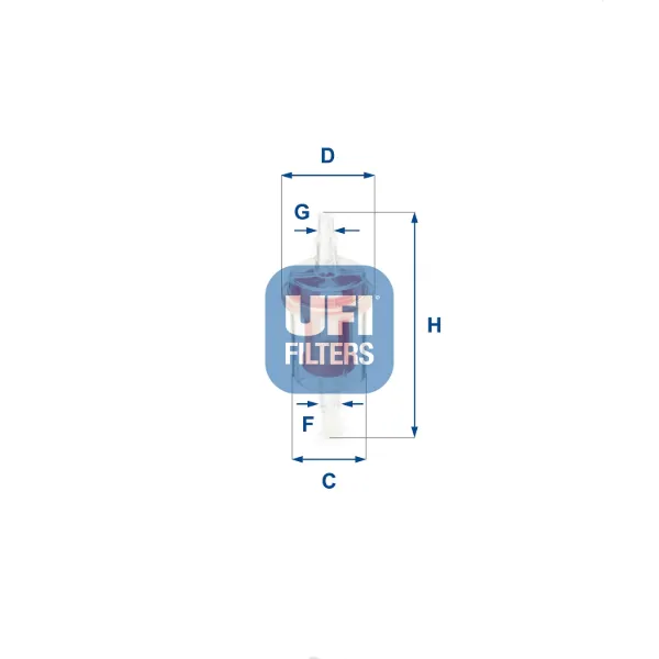 Паливний фільтр 3102700 UFI