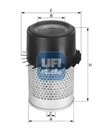Повітряний фільтр 2796900 UFI