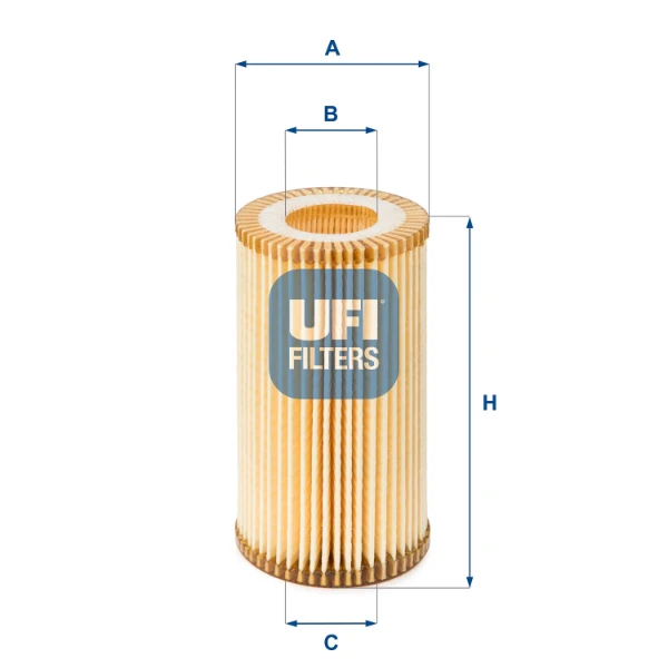 Масляний фільтр 2515900 UFI