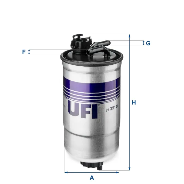 Паливний фільтр 2439100 UFI