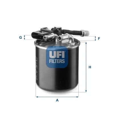 Паливний фільтр 2415100 UFI