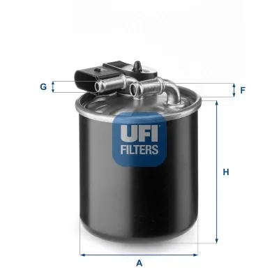 Паливний фільтр 2415000 UFI