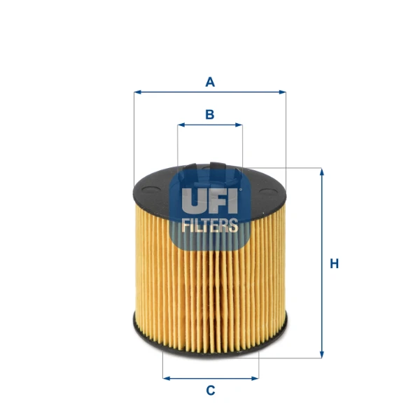 Масляний фільтр 2504700 UFI