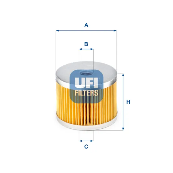 Паливний фільтр 2665200 UFI