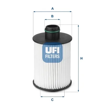 Масляний фільтр 2509300 UFI