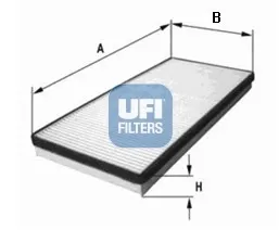 Фільтр салону 5306500 UFI