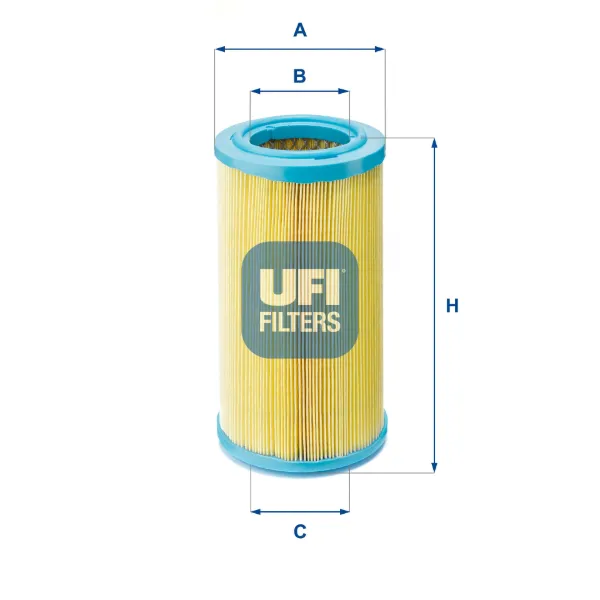 Повітряний фільтр 2740300 UFI