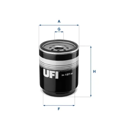 Паливний фільтр 2415700 UFI