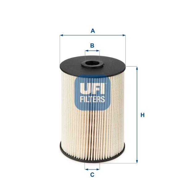 Паливний фільтр 2602100 UFI