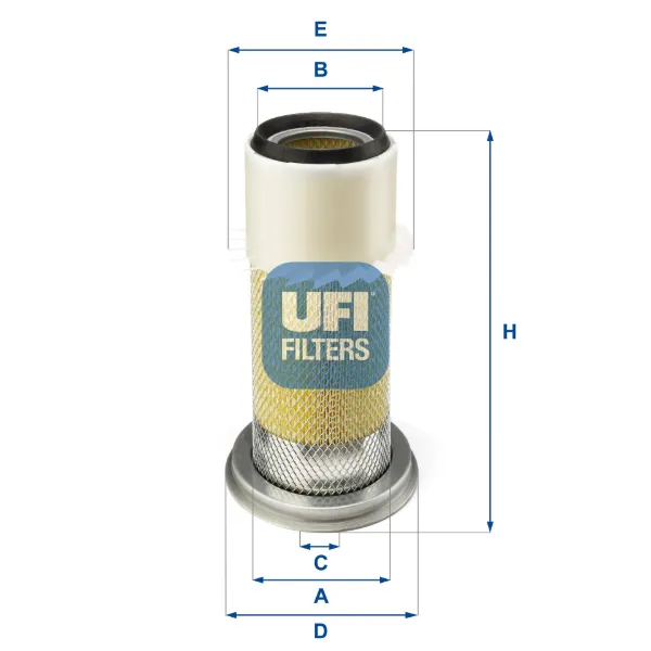 Повітряний фільтр 2707800 UFI