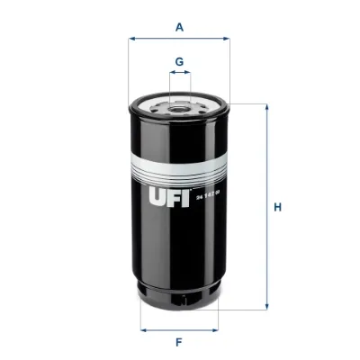 Паливний фільтр 2414200 UFI