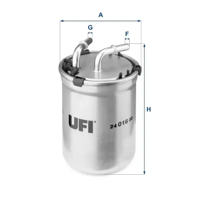 Паливний фільтр 2401600 UFI