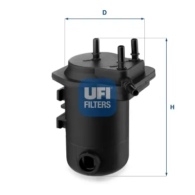 Паливний фільтр 2405000 UFI