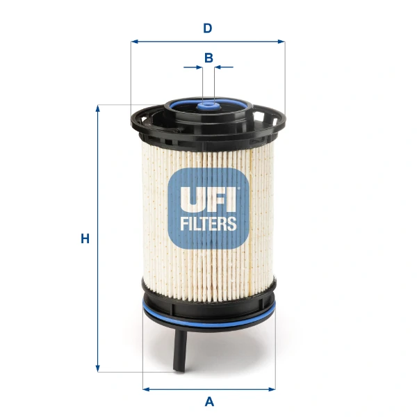 Паливний фільтр 2613000 UFI
