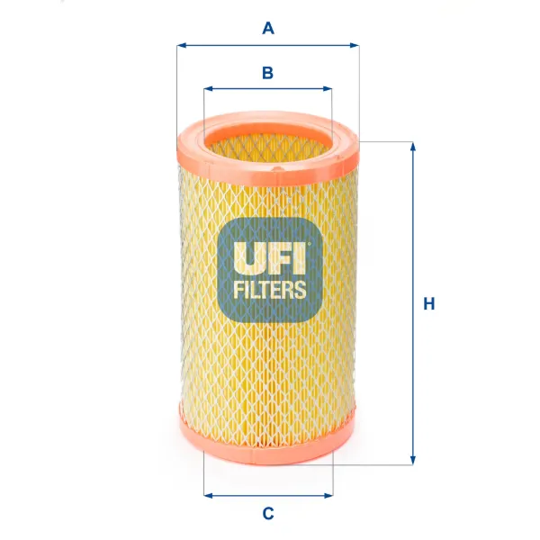 Повітряний фільтр 2782400 UFI
