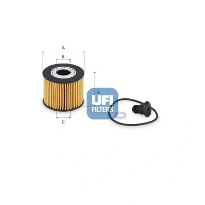 Масляний фільтр 2526800 UFI