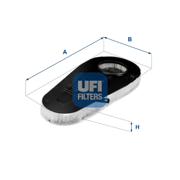 Повітряний фільтр 27A9700 UFI
